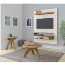 Ver imagem 1 de Sala de Estar com Painel para TV até 42 Polegadas Orion Mesa de Centro e Mesa Lateral Jade Artely
