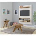 Ver imagem 1 de Sala de Estar com Painel para TV até 42 Polegadas Orion Mesa de Centro e Mesa Lateral Jade Artely