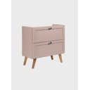 Ver imagem 2 de Gabinete para Banheiro 80cm Retro MDF Rosa Milano - On Móveis