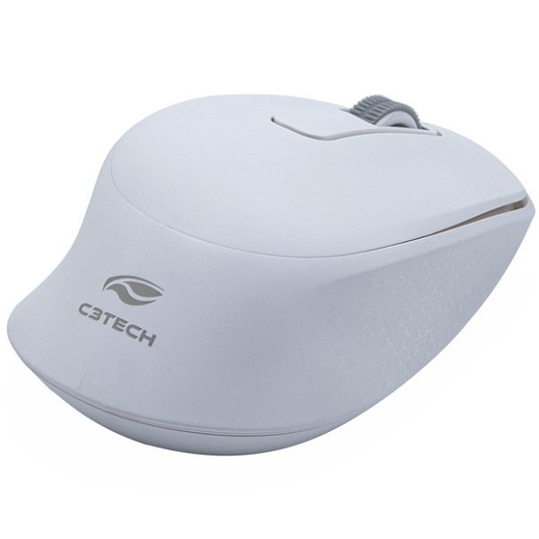 Mouse sem Fio Dual Mode M-bt200wh Branco C3 Tech - 3
