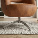 Ver imagem 6 de Poltrona Decorativa Topazio Base Giratoria Courino Tcs 727 Moll