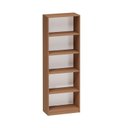Ver imagem 5 de Kit 2 Estantes para Livros Multiuso 5 Nichos 175CMX104CM Montreal Yescasa Marrom