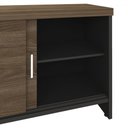 Ver imagem 7 de Armário para Escritório 2 Portas 3 Gavetas Charuto/preto - Artany Móveis