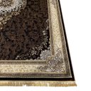 Ver imagem 6 de Tapete Persa Royal Marrom 300x400cm Fio Acetinado - Ideal para Quarto e Sala