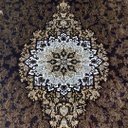 Ver imagem 5 de Tapete Persa Royal Marrom 300x400cm Fio Acetinado - Ideal para Quarto e Sala