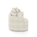 Ver imagem 6 de Sofá  Living Decorativo Salinas 4 ou mais Lugares com Almofadas 270cm Modulado Bouclê Off White G33- 