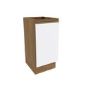Ver imagem 1 de Balcão Celeste Kappesberg 100% Mdf 1 Porta Nogueira/branco 40cm