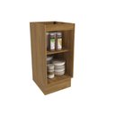 Ver imagem 4 de Balcão Celeste Kappesberg 100% Mdf 1 Porta Nogueira/branco 40cm