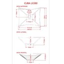 Ver imagem 5 de Cuba Lux L38w Folha com Válvula Click de Metal Compace