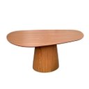 Ver imagem 3 de Mesa de Jantar Cone Organica Thamy 160x90cm Madeira Freijó