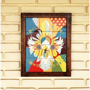 Quadro de Azulejo 38x28 - Espírito Santo