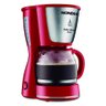 Cafeteira Mondial Dolce Arome C-35-18x Vermelha/inox 220v - 18 Xícaras, Jarra em Vidro, Corta- - 1