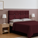 Ver imagem 1 de Cabeceira Casal 1,98 King Lari Suede:Bordo