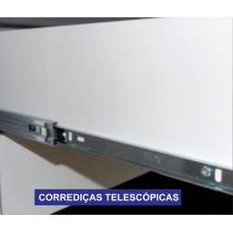 Guarda-Roupa Casal com Cabeceira Queen e Espelho 4 Portas de Correr 3 Gavetas Florença Espresso Móve - 9