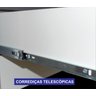Guarda-Roupa Casal com Cabeceira Queen e Espelho 4 Portas de Correr 3 Gavetas Florença Espresso Móve - 10