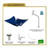 Kit Cuba L38 Torneira Link 1062 Metal Válvula 1 Polegada Sifão Pvc Flexível Compace - 4