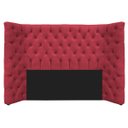 Ver imagem 4 de Kit Cabeceira e Calçadeira Baú Casal Everest P02 140 cm para cama Box Suede - Doce Sonho Móveis KIT