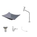 Ver imagem 3 de Kit Cuba L38 Torneira Link 1062 Metal Válvula 1 Polegada Sifão Pvc Flexível Compace