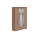 Ver imagem 5 de Guarda Roupa Solteiro 4 Portas e 2 Gavetas C/ Espelho Alonzo New Branco - Lopas