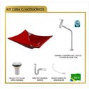 Ver imagem 4 de Kit Cuba L38 Torneira Link 1062 Metal Válvula 1 Polegada Sifão Pvc Flexível Compace