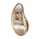 Ver imagem 2 de Espelho Orgânico Sierra com Borda em Lamina Madeira Natural