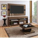 Ver imagem 1 de Sala de Estar Rack com Painel Cross II Mesa de Centro Saara e Mesa Lateral Kin