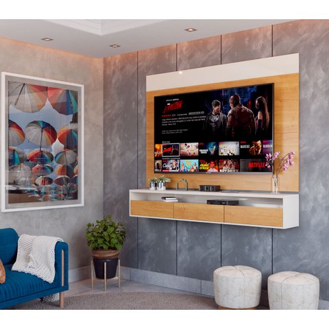Home Suspenso Life 1.8 Nature com Off White - MóveisAqui