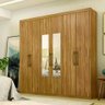 Guarda-Roupa Casal com Espelho 6 Portas 4 Gavetas Capital Demobile Avena Cestaplus - 1