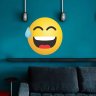 Adesivo de Parede Emoji Chorando de Rir - 2