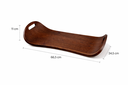 Ver imagem 3 de Bandeja em Lâmina Natural de Cinamomo com Design Orgânico Polaris Oona Design Castanho