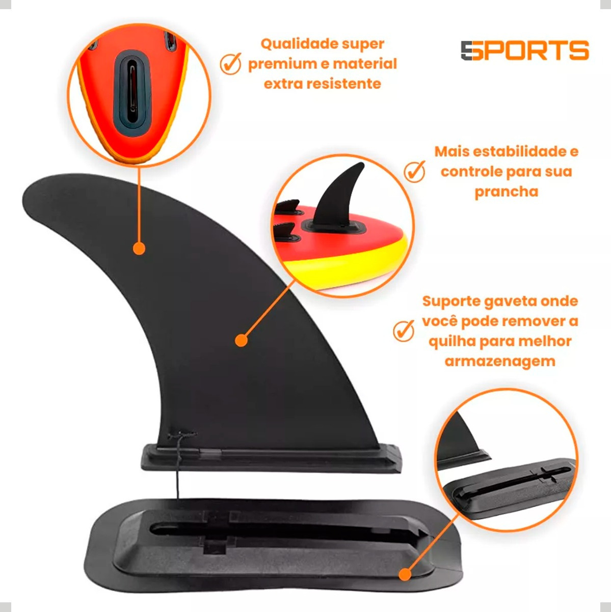 Ver imagem 4 de Conjunto de Quilha Central com Suporte