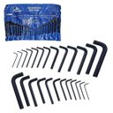 Ver imagem 1 de Jogo Chave Allen 25 Peças Hexagonal Sextavada Profissional