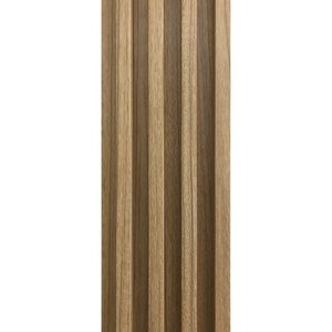 Painel Ripado Prime Madeira Pvc Teca Oriental 2,9m X 16cm