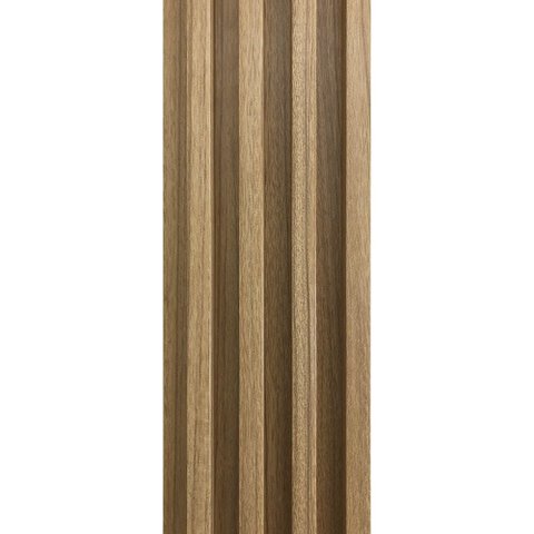 Painel Ripado Prime Madeira Pvc Teca Oriental 2,9m X 16cm