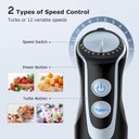 Ver imagem 2 de Fresko Mixer de Imersão 500w com Copo 700ml, 12 Velocidades e Turbo