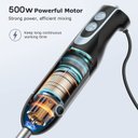 Ver mais imagens de Fresko Mixer de Imersão 500w com Copo 700ml, 12 Velocidades e Turbo