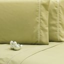 Ver imagem 3 de Jogo de Cama King 400 Fios Prata Ponto Palito 4 Peças