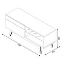 Ver imagem 2 de Rack Bancada Classic 1 Gaveta 1.4 Off White Nature - Imcal