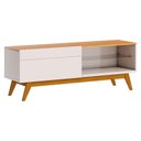 Ver imagem 1 de Rack Bancada Classic 1 Gaveta 1.4 Off White Nature - Imcal