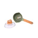 Ver imagem 4 de Jogo de Panelas Antiaderente Mármore Cerâmico Saltê 13 Peças Cor Verde