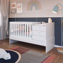 Ver imagem 2 de Berço Cama Multifuncional sem Auxiliar 85X196cm Branco
