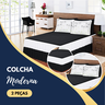 Colcha Cama Solteiro 2 Pçs Matelada em Microfibra Quarto Decorado P/ Hotel - 3