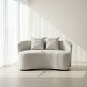 Ver imagem 2 de Sofá Decorativo Montreal 150cm Orgânico Linho Bege