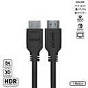 Ver imagem 2 de Cabo Hdmi Ultra 2.1 28awg Puro Cobre 8k 1 Metro - Phm21-1