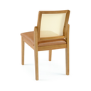 Ver imagem 5 de Cadeira Sanat da Treo Made Com Encosto Telinha Quadrada Indiana, Assento em Tecido e Madeira Maciça 