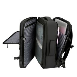Mochila Urbana Executiva Viagem Faculdade P/ Notebook 15,6":preto - 6