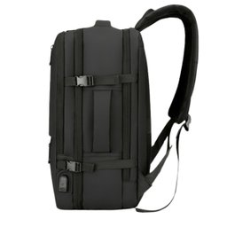 Mochila Urbana Executiva Viagem Faculdade P/ Notebook 15,6":preto - 4