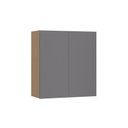 Ver imagem 1 de Armário Aéreo 80cm 2 Portas Slim Luciane Móveis