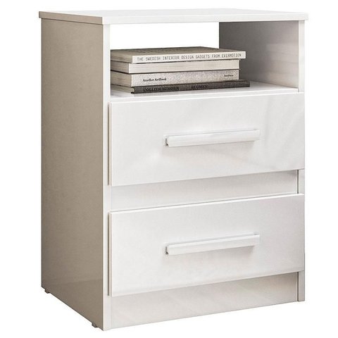 Mesa de Cabeceira Infantil Apolo Branco Flex - Moval