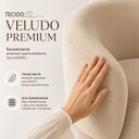 Ver imagem 5 de Poltrona Orgânica Decorativa com Design Moderno em Veludo
